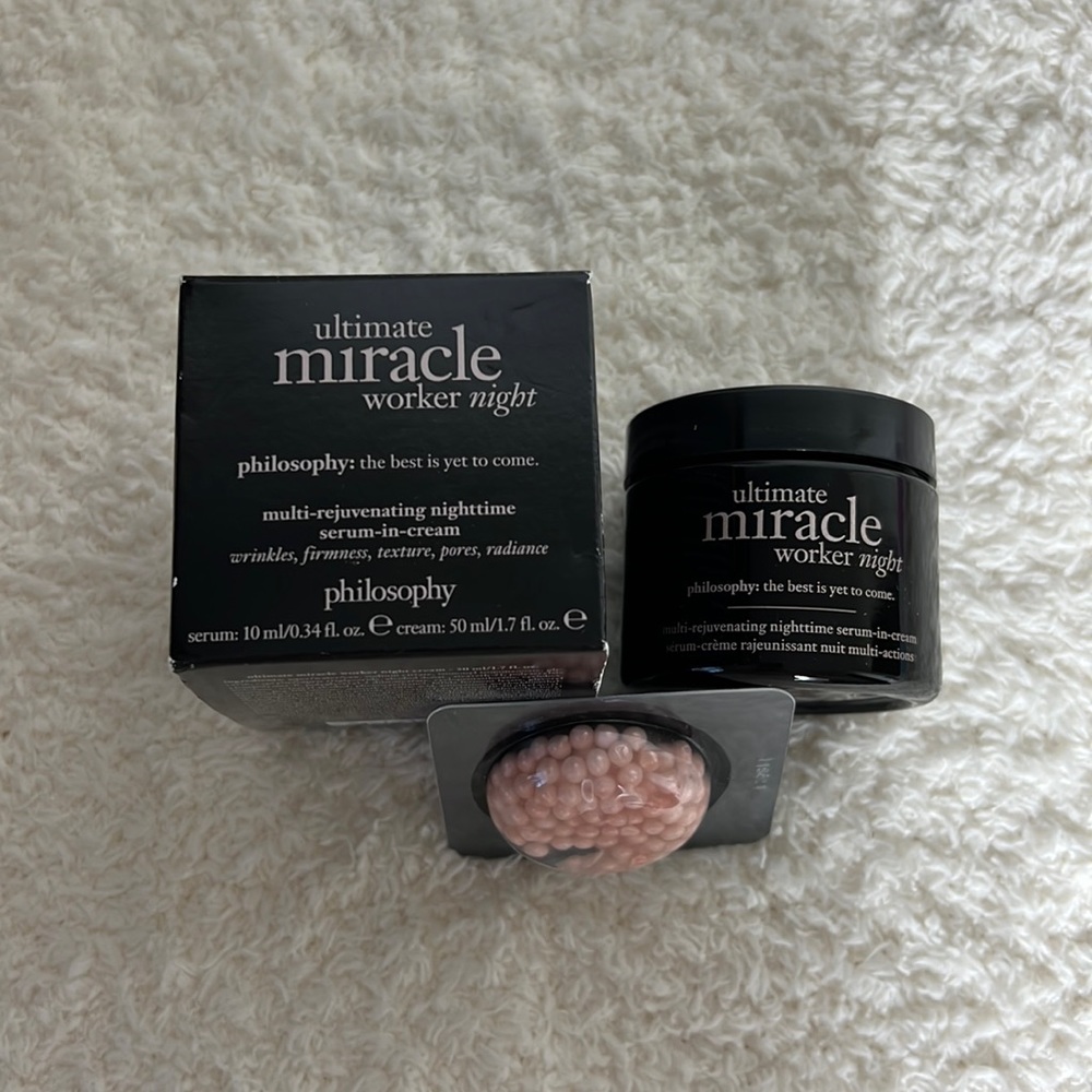 Philosophy Ultimate Miracle Worker Nighttime Serum-in-Cream - Picture 4 of 4